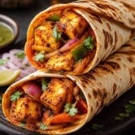 Mexican Paneer Quesadilla Wrap