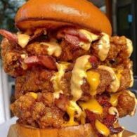 Paneer Cheese Burst Burger - Combo 2