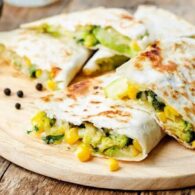 Paneer Makhni Quesadilla Wrap