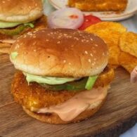 Paneer Tikka Burger - Combo 3