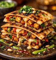 Paneer Tikka Quesadilla Wrap