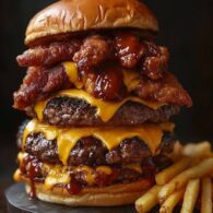 Peri Peri Chicken Burger - Tower