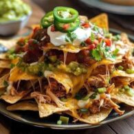 Peri Peri Chicken Nachos