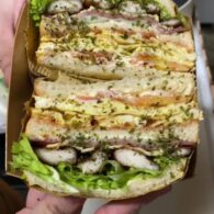 Schezwan Chicken Sandwich - Overload