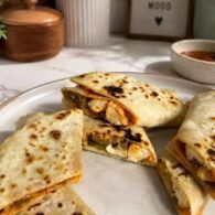 Shahi Paneer Quesadilla Wrap