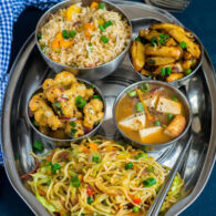 VEG CHINESE PLATTERS (4 ITEMS)